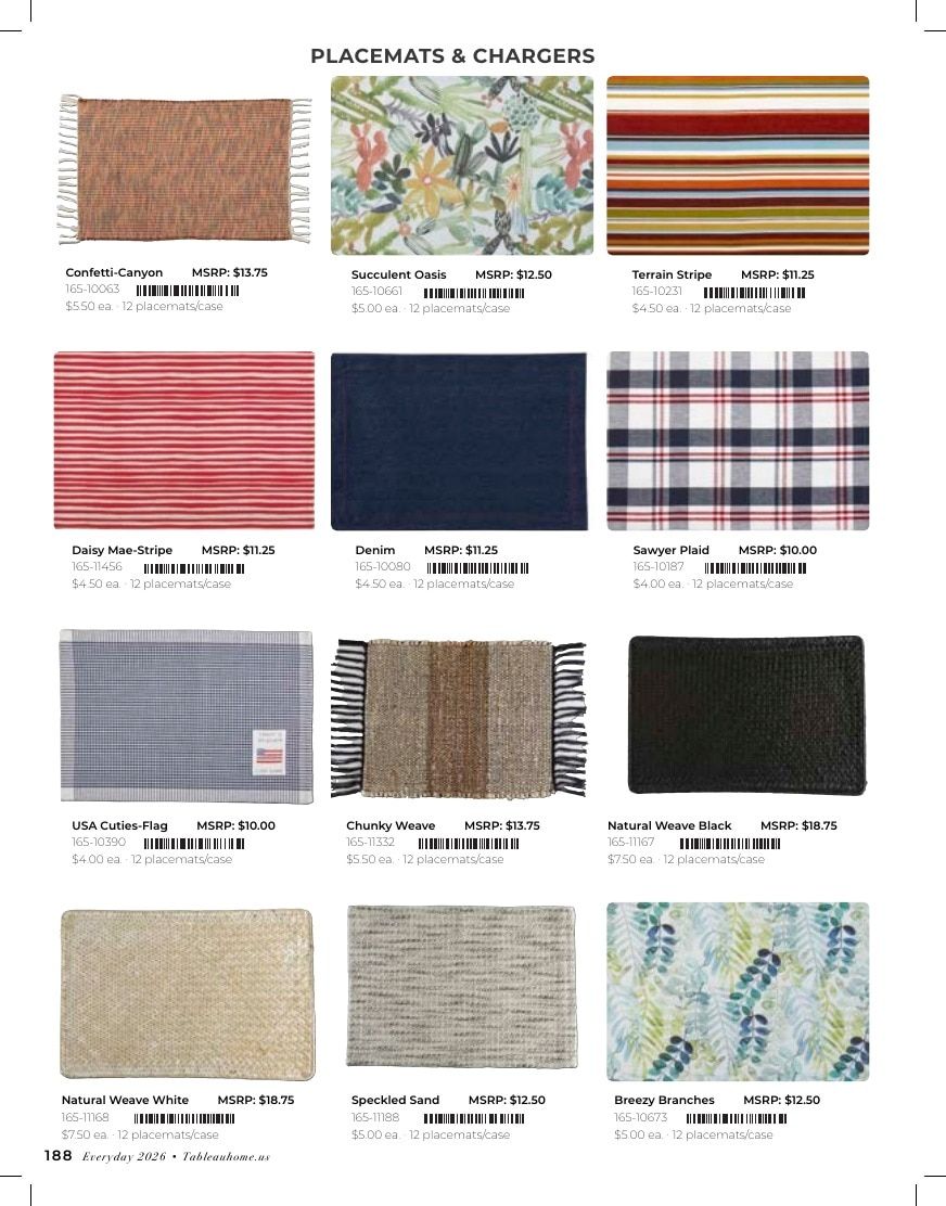 Tableau Everyday Home Catalog Weekly Ad January 1 - December 31, 2026