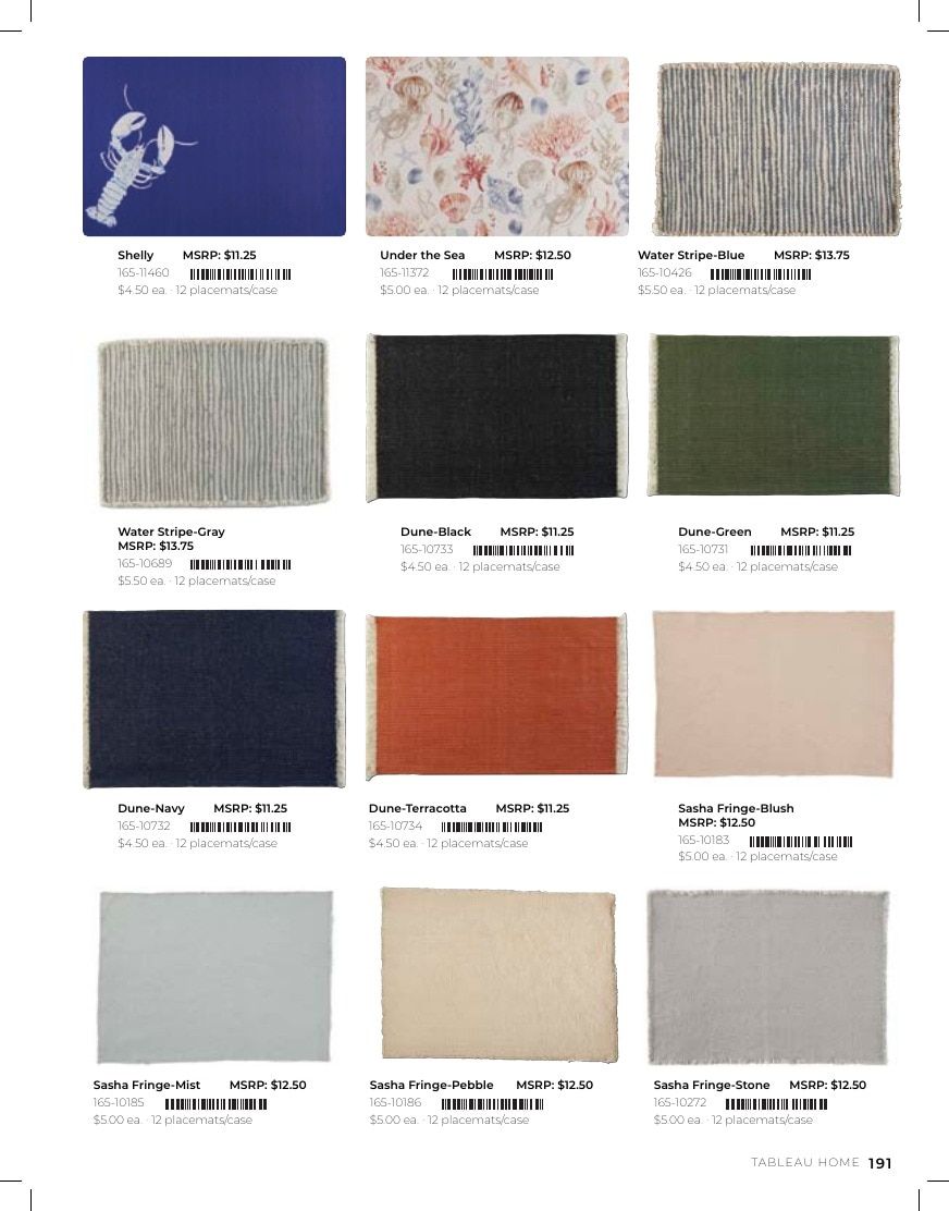 Tableau Everyday Home Catalog Weekly Ad January 1 - December 31, 2026