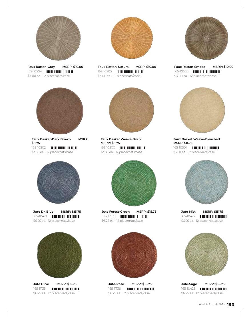 Tableau Everyday Home Catalog Weekly Ad January 1 - December 31, 2026
