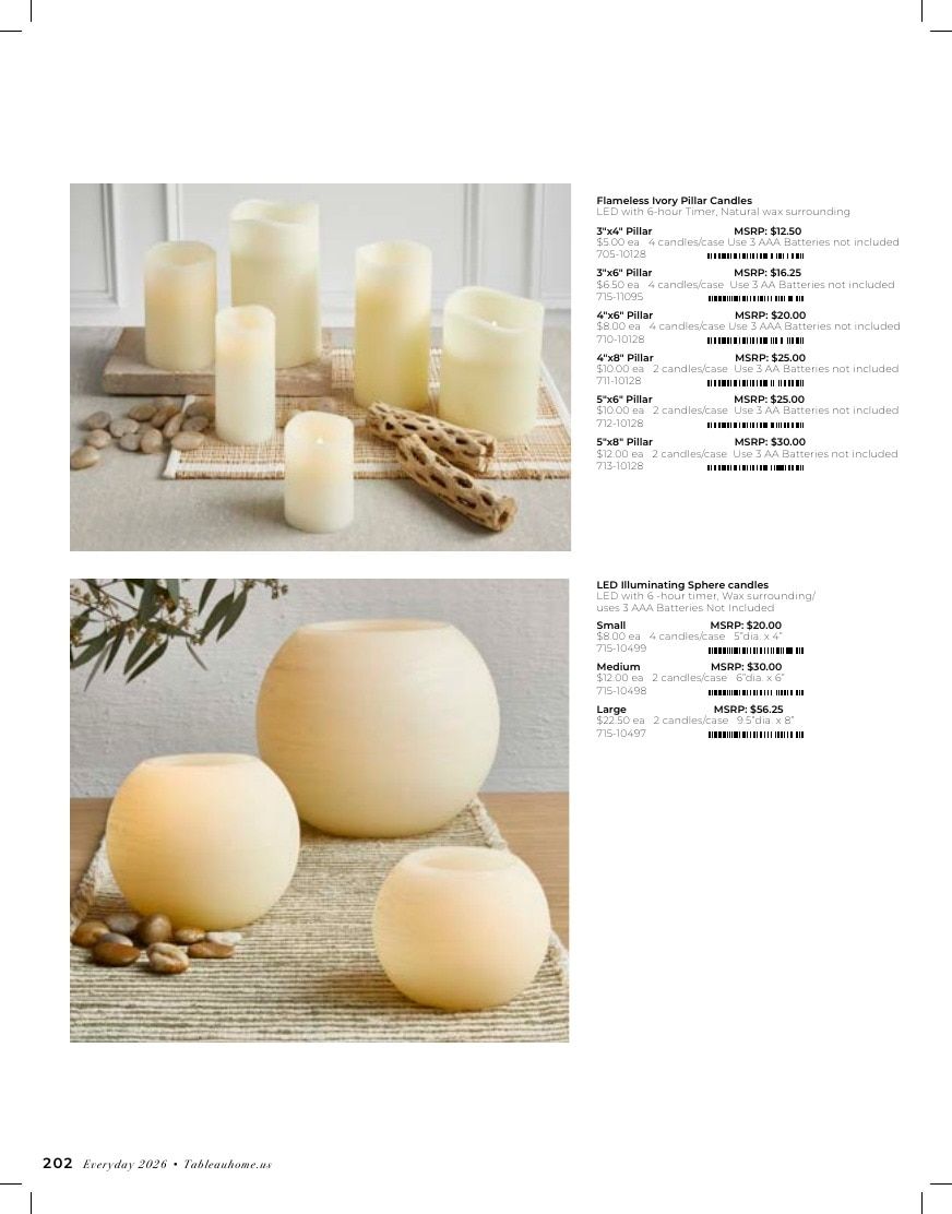 Tableau Everyday Home Catalog Weekly Ad January 1 - December 31, 2026
