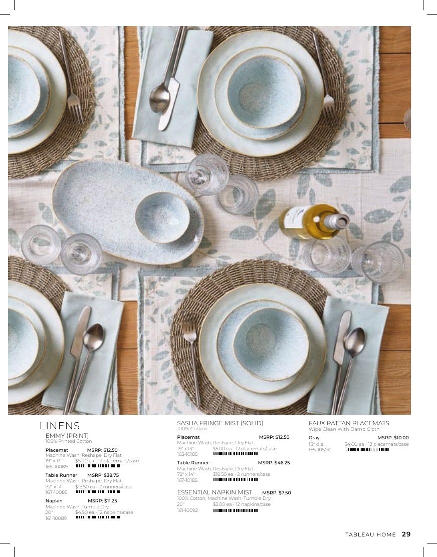 Tableau Everyday Home Catalog Weekly Ad January 1 - December 31, 2026