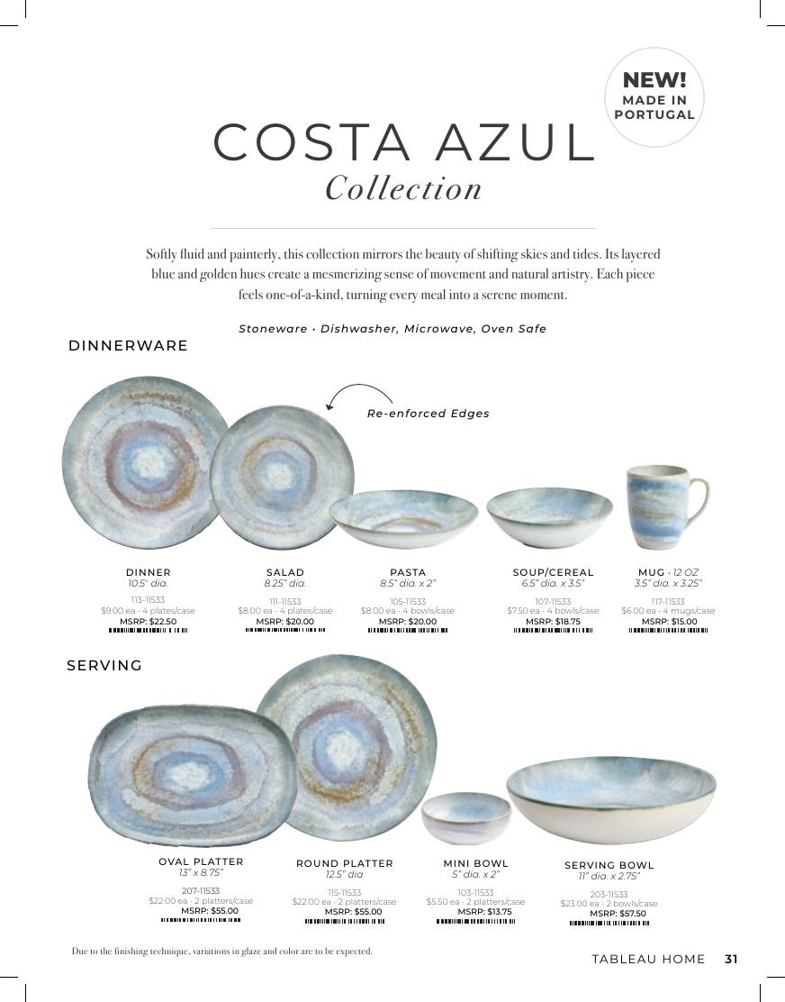 Tableau Everyday Home Catalog Weekly Ad January 1 - December 31, 2026