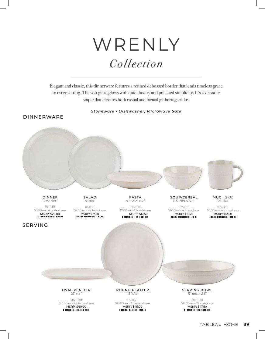 Tableau Everyday Home Catalog Weekly Ad January 1 - December 31, 2026