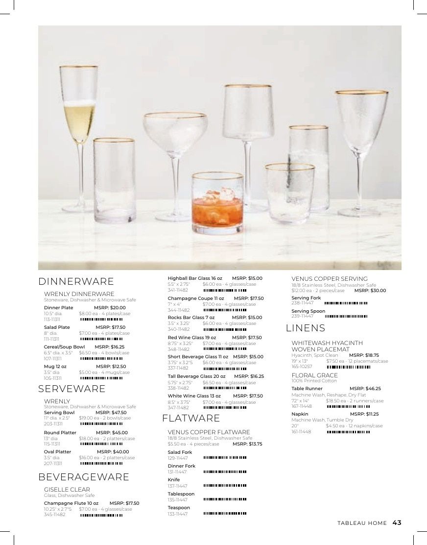 Tableau Everyday Home Catalog Weekly Ad January 1 - December 31, 2026