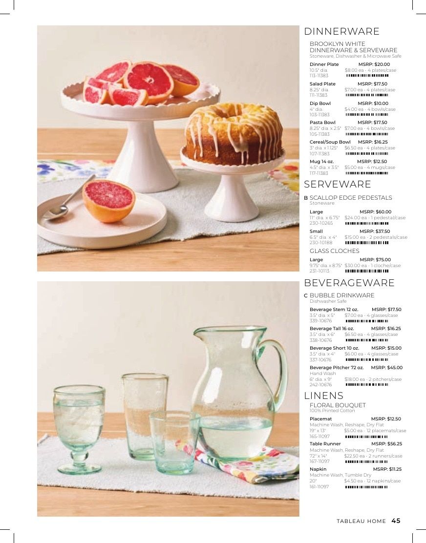 Tableau Everyday Home Catalog Weekly Ad January 1 - December 31, 2026