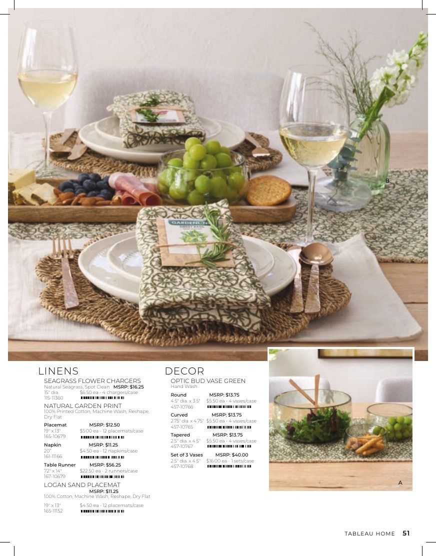 Tableau Everyday Home Catalog Weekly Ad January 1 - December 31, 2026