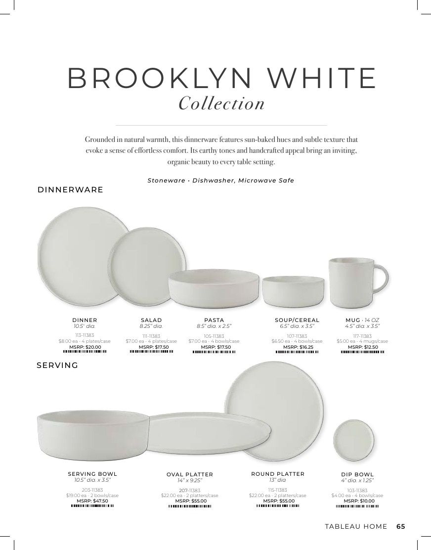 Tableau Everyday Home Catalog Weekly Ad January 1 - December 31, 2026