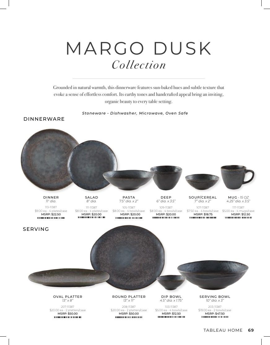Tableau Everyday Home Catalog Weekly Ad January 1 - December 31, 2026