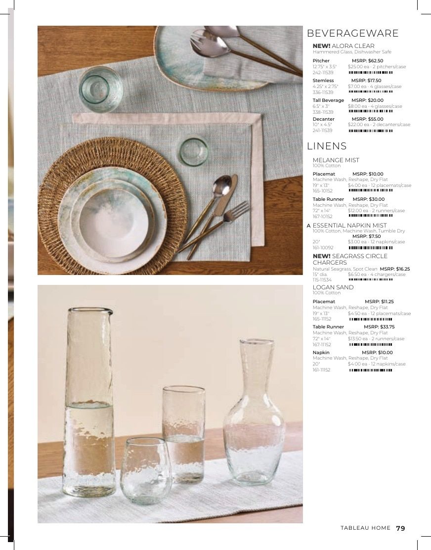 Tableau Everyday Home Catalog Weekly Ad January 1 - December 31, 2026