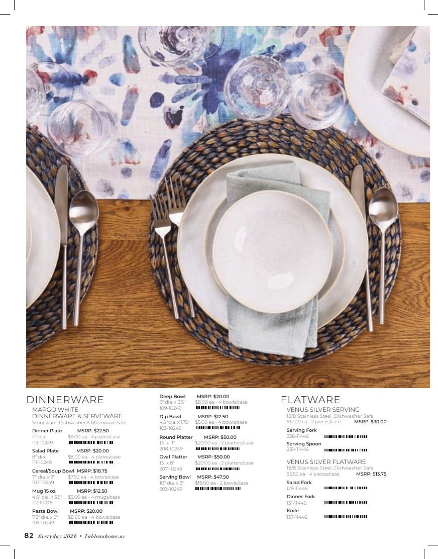 Tableau Everyday Home Catalog Weekly Ad January 1 - December 31, 2026