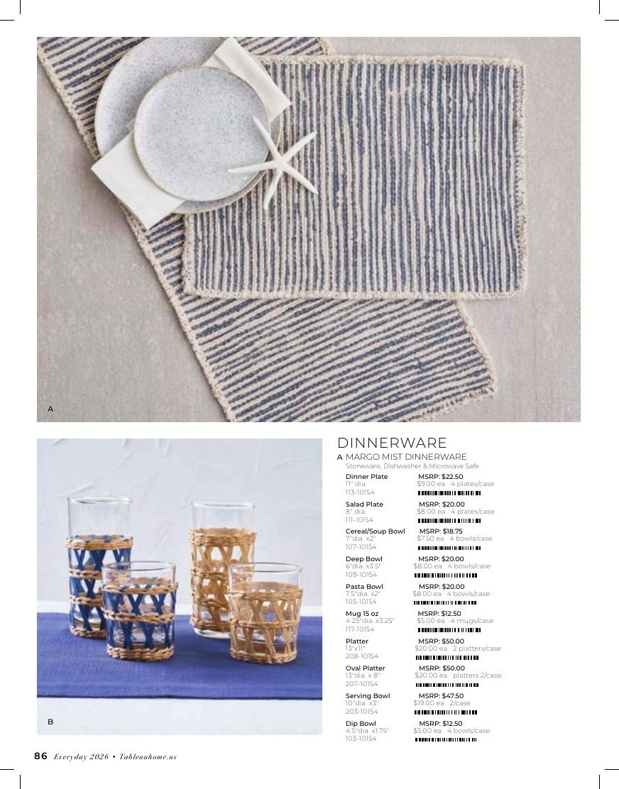 Tableau Everyday Home Catalog Weekly Ad January 1 - December 31, 2026