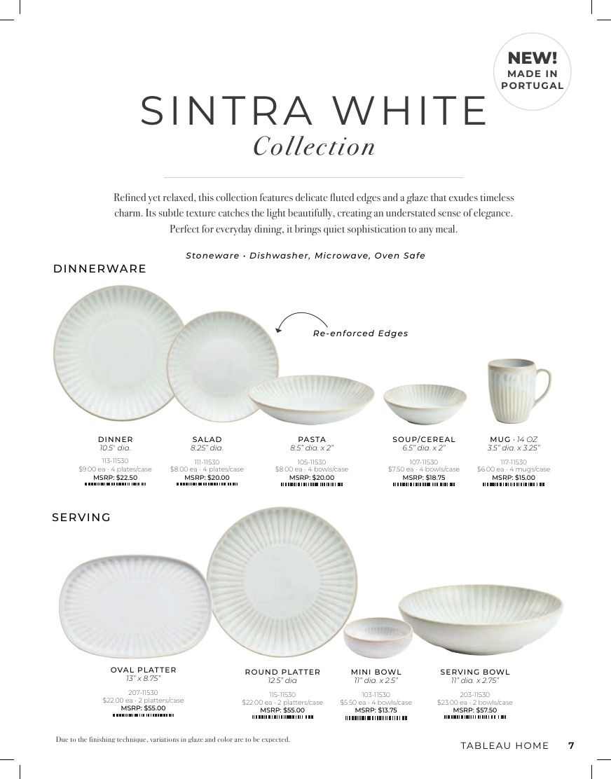 Tableau Everyday Home Catalog Weekly Ad January 1 - December 31, 2026