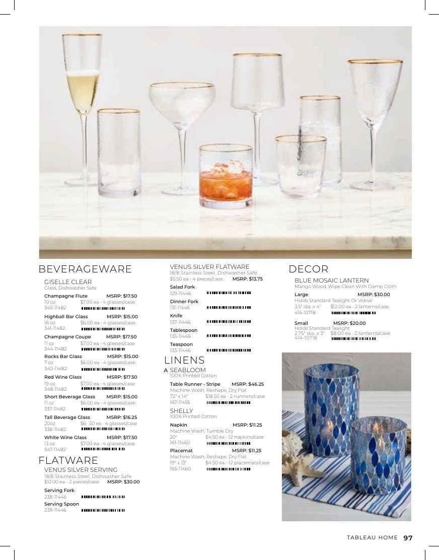 Tableau Everyday Home Catalog Weekly Ad January 1 - December 31, 2026