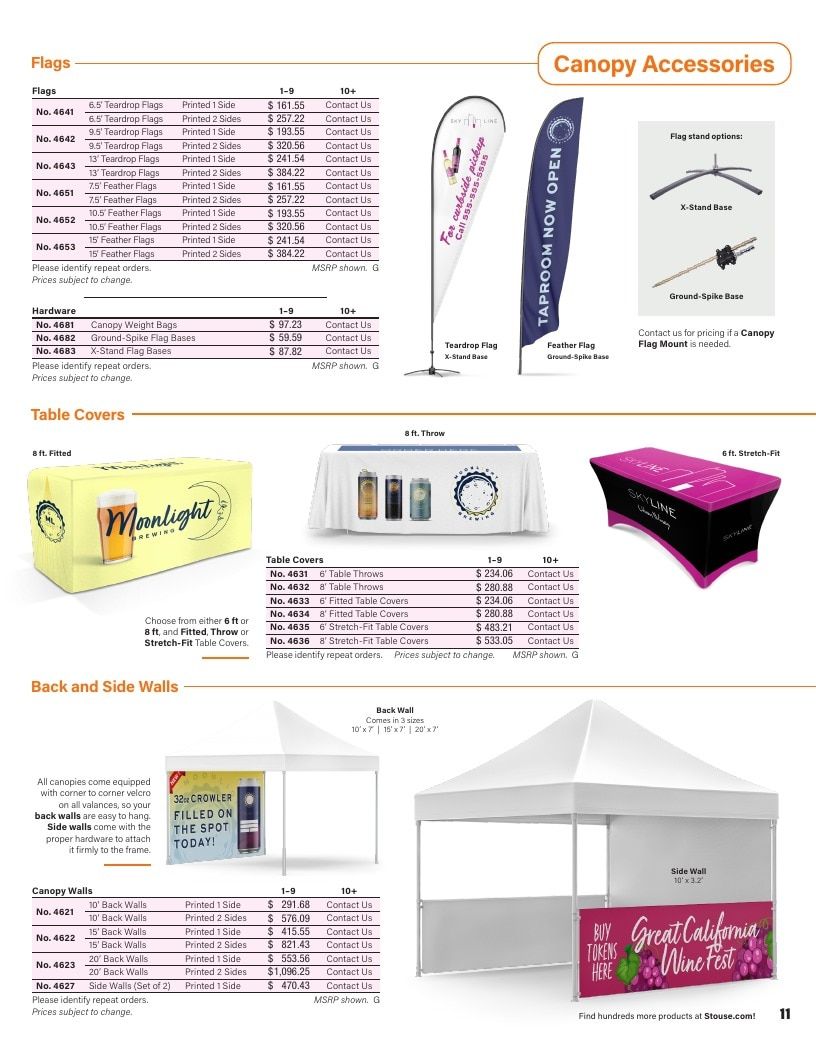 Stouse Adult Beverage Products Catalog Weekly Ad January 1 - December 31, 2026