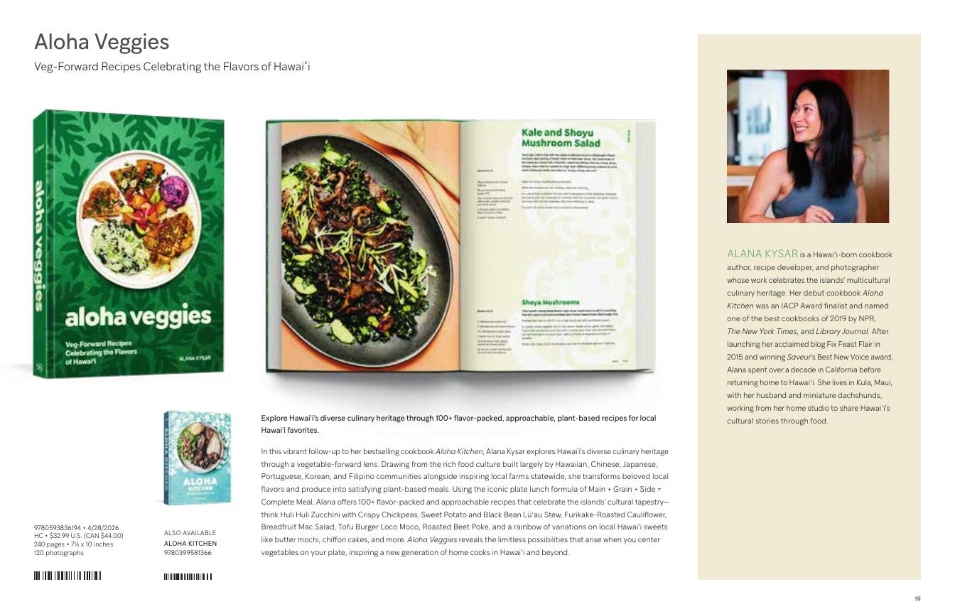 Ten Speed Press Spring Food and Drink Books Catalog Weekly Ad January 1 - December 31, 2026