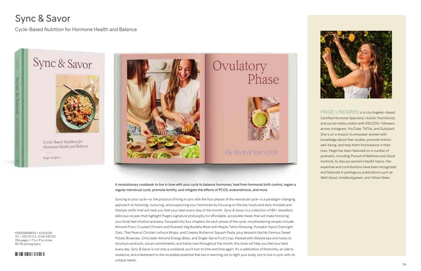 Ten Speed Press Spring Food and Drink Books Catalog Weekly Ad January 1 - December 31, 2026