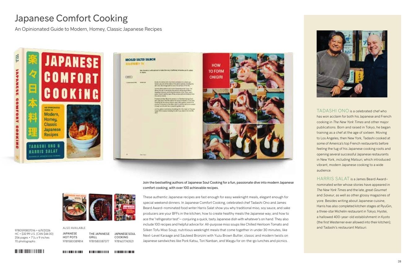 Ten Speed Press Spring Food and Drink Books Catalog Weekly Ad January 1 - December 31, 2026