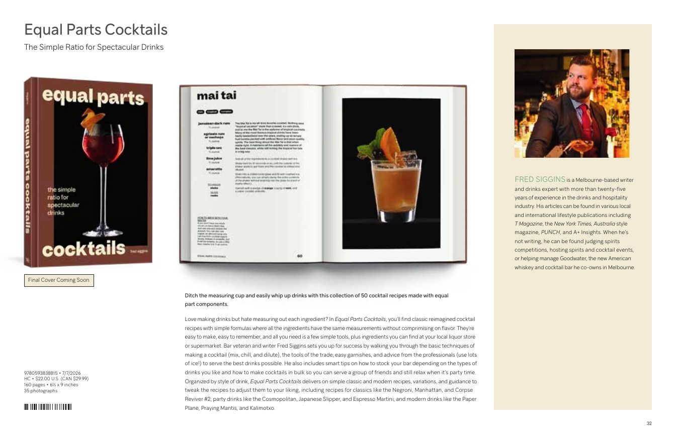 Ten Speed Press Spring Food and Drink Books Catalog Weekly Ad January 1 - December 31, 2026