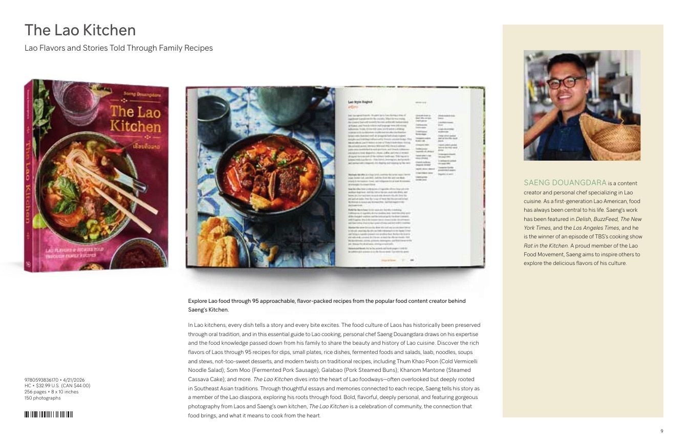 Ten Speed Press Spring Food and Drink Books Catalog Weekly Ad January 1 - December 31, 2026