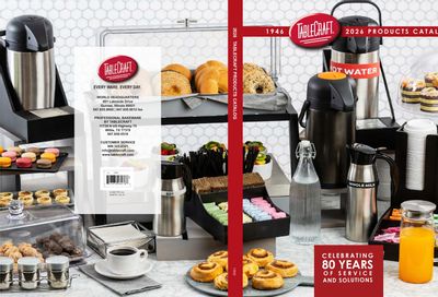 TableCraft Foodservice Products Catalog Weekly Ad January 1 - December 31, 2026