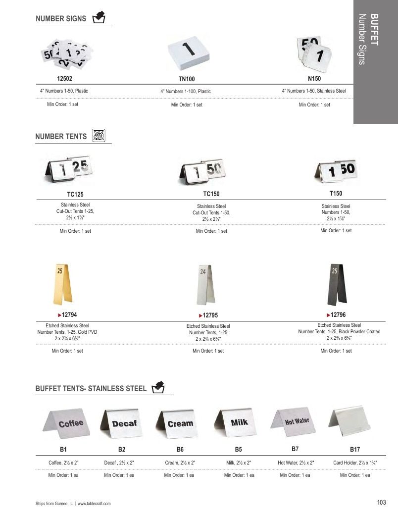 TableCraft Foodservice Products Catalog Weekly Ad January 1 - December 31, 2026