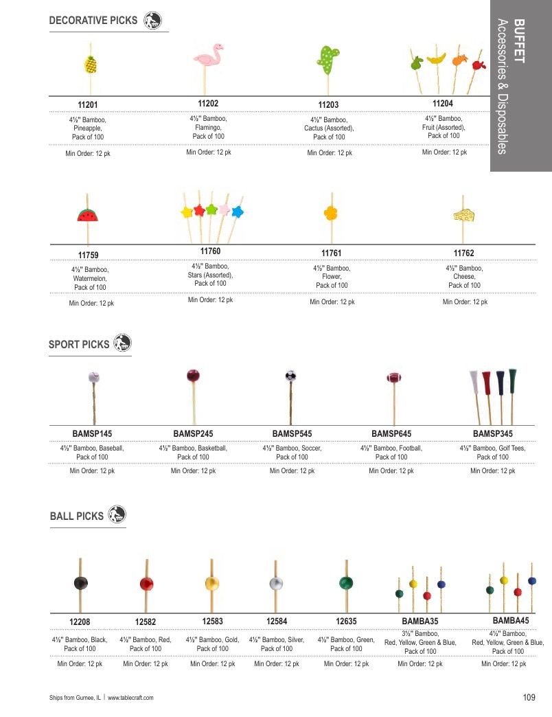 TableCraft Foodservice Products Catalog Weekly Ad January 1 - December 31, 2026