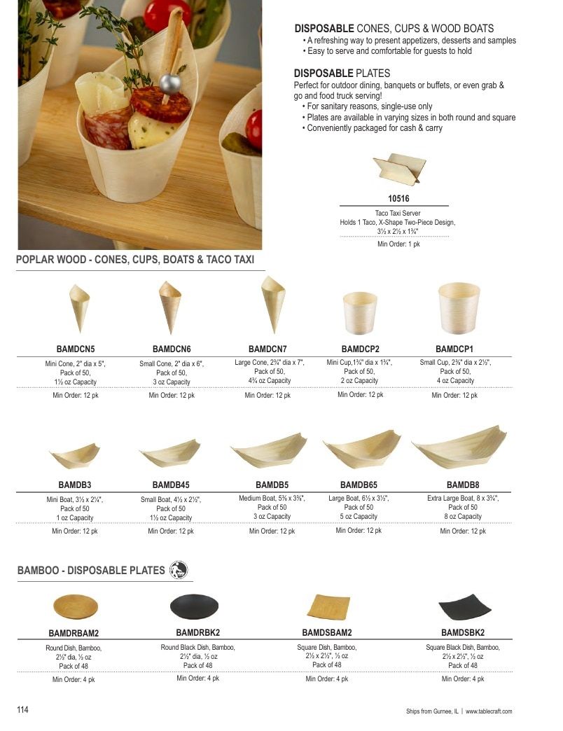 TableCraft Foodservice Products Catalog Weekly Ad January 1 - December 31, 2026