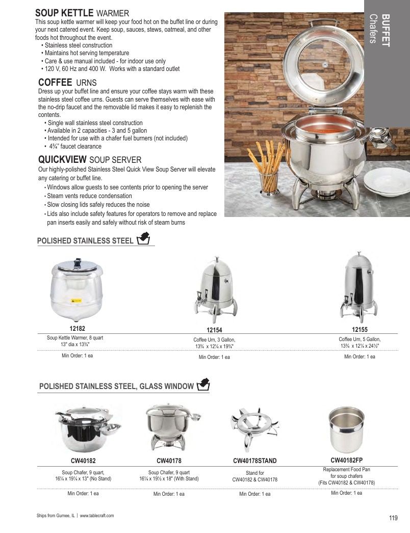 TableCraft Foodservice Products Catalog Weekly Ad January 1 - December 31, 2026