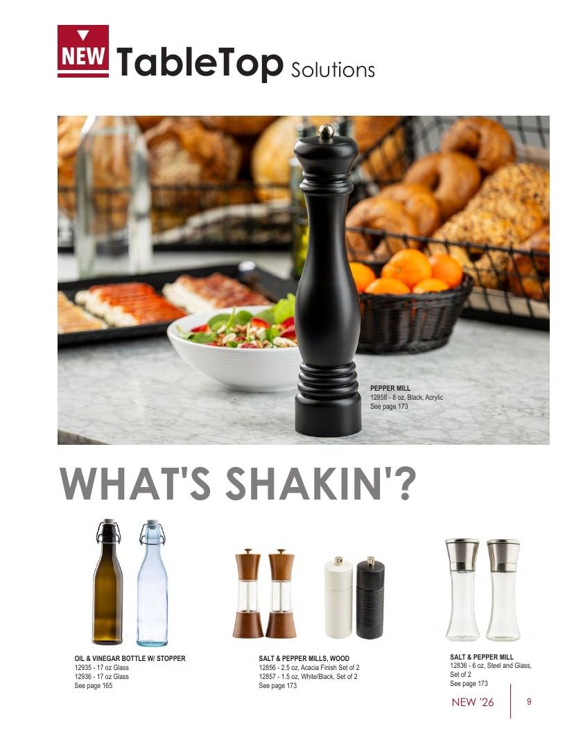 TableCraft Foodservice Products Catalog Weekly Ad January 1 - December 31, 2026