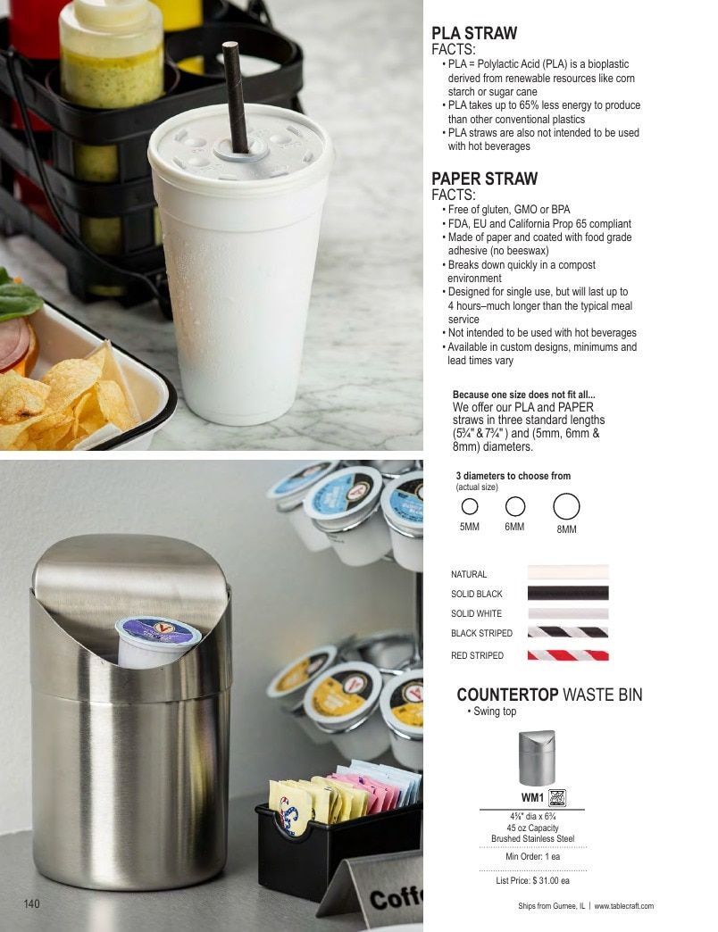 TableCraft Foodservice Products Catalog Weekly Ad January 1 - December 31, 2026