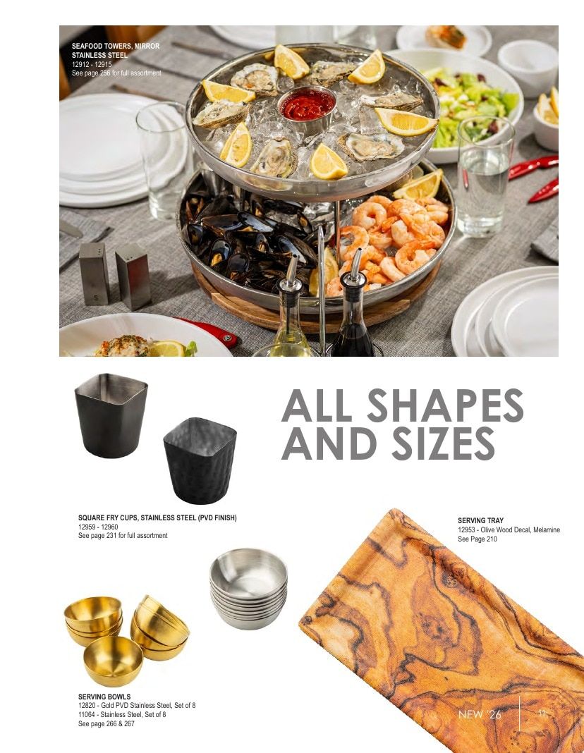 TableCraft Foodservice Products Catalog Weekly Ad January 1 - December 31, 2026