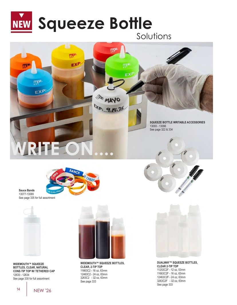 TableCraft Foodservice Products Catalog Weekly Ad January 1 - December 31, 2026