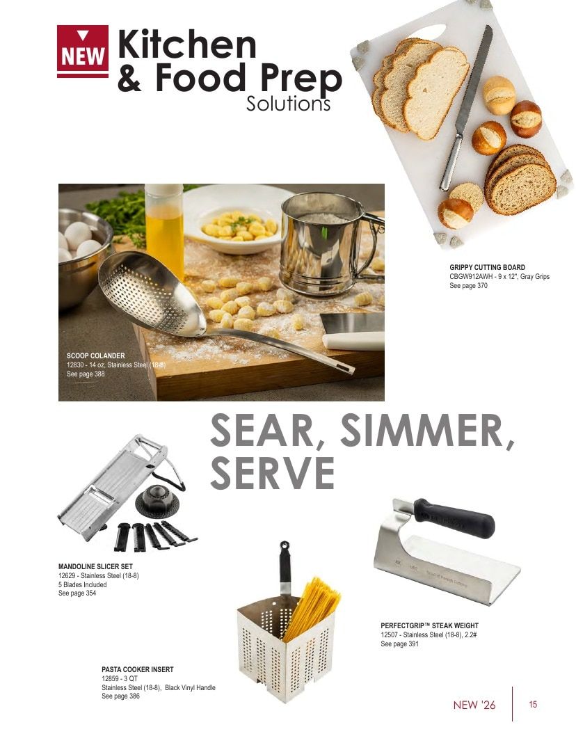 TableCraft Foodservice Products Catalog Weekly Ad January 1 - December 31, 2026