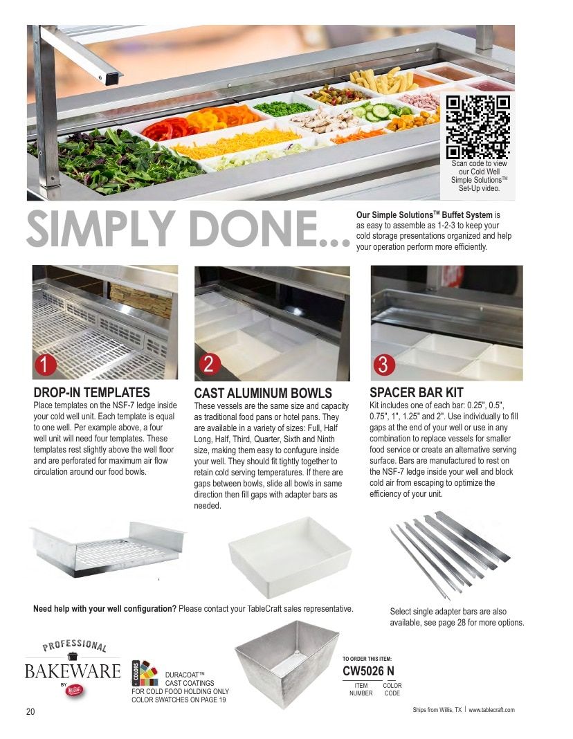TableCraft Foodservice Products Catalog Weekly Ad January 1 - December 31, 2026