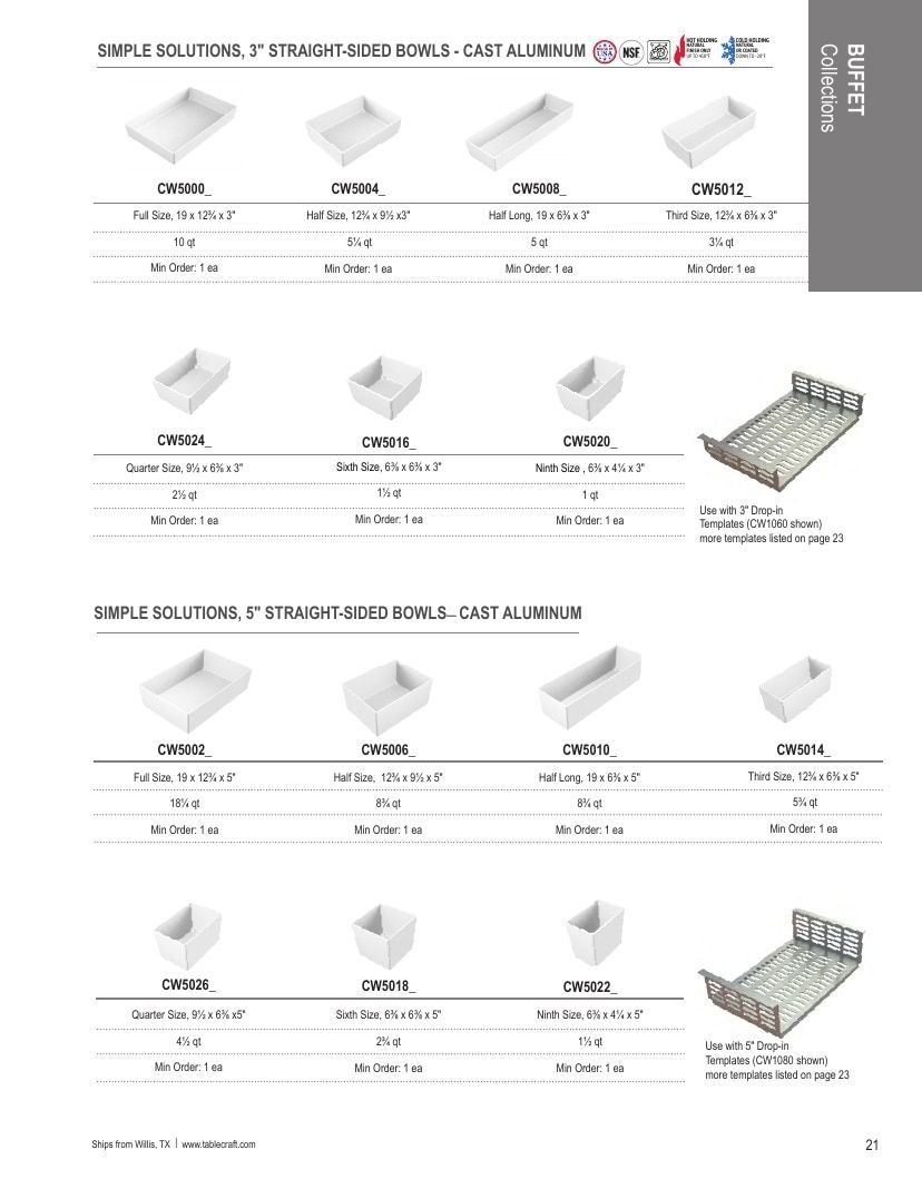 TableCraft Foodservice Products Catalog Weekly Ad January 1 - December 31, 2026
