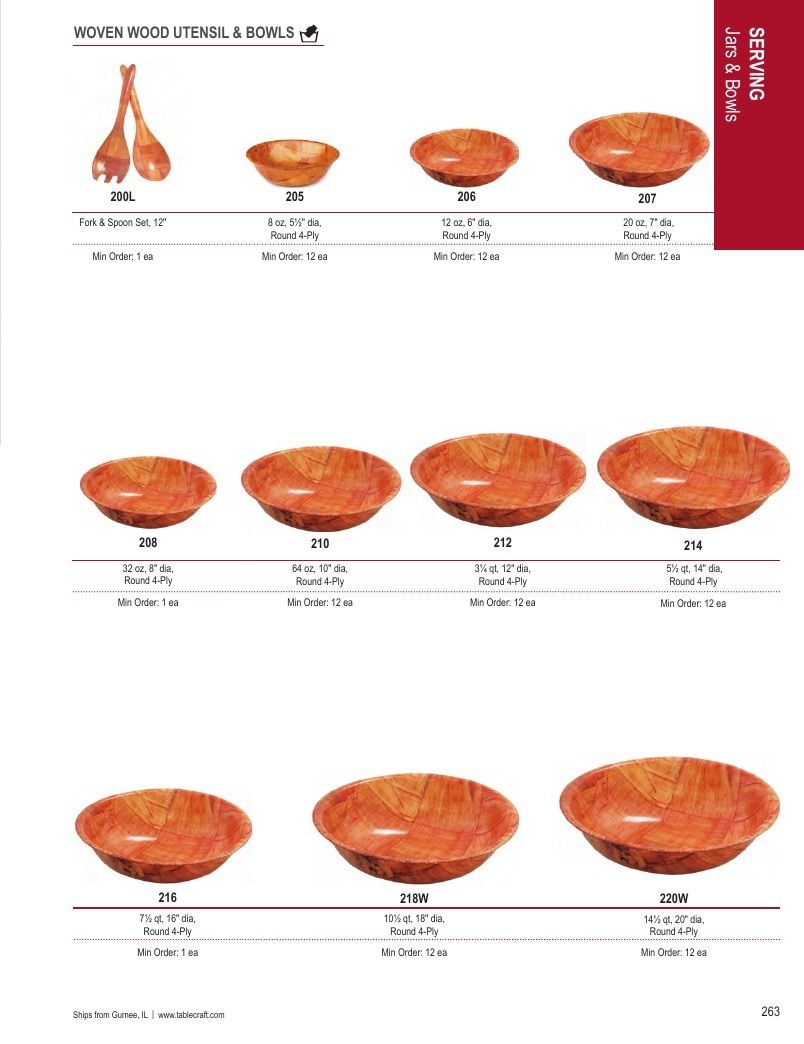 TableCraft Foodservice Products Catalog Weekly Ad January 1 - December 31, 2026