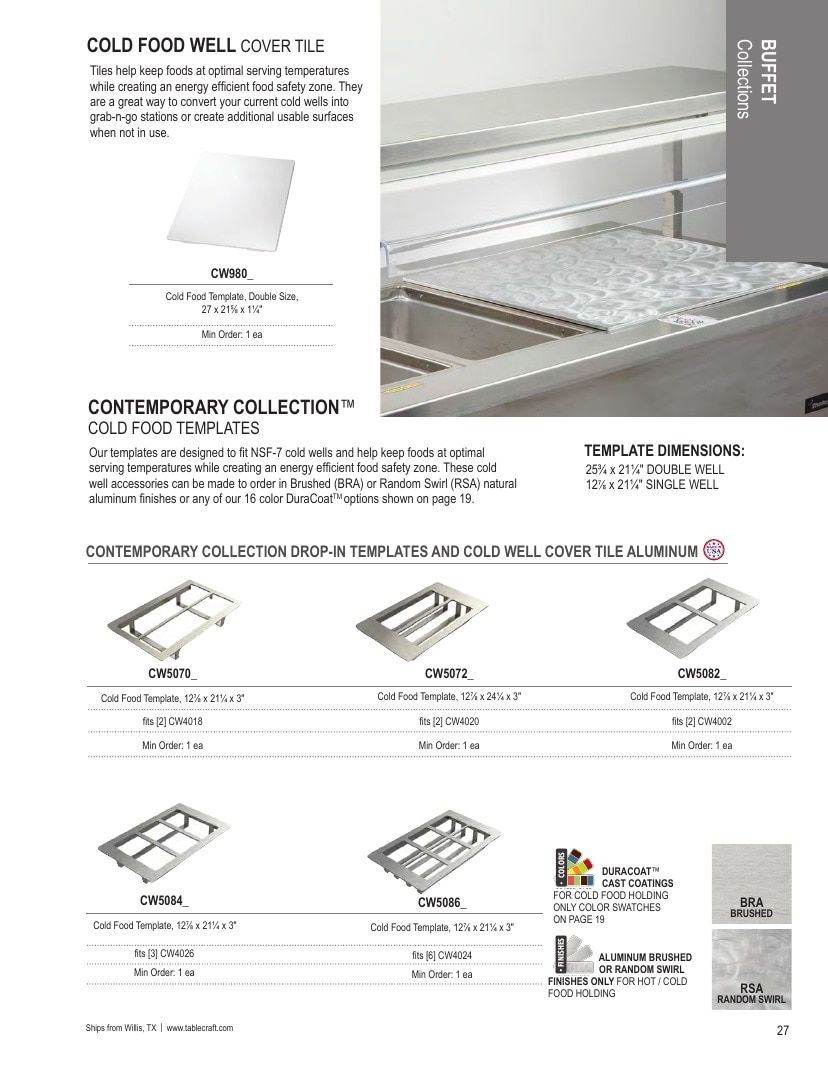 TableCraft Foodservice Products Catalog Weekly Ad January 1 - December 31, 2026