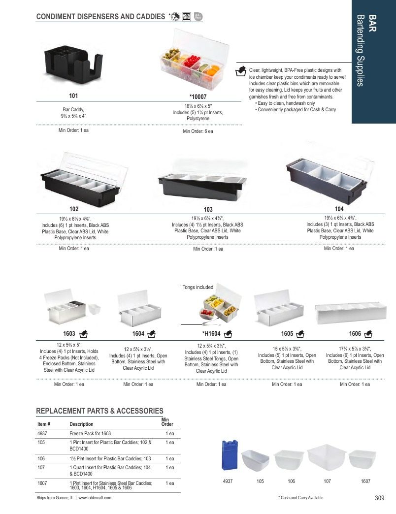TableCraft Foodservice Products Catalog Weekly Ad January 1 - December 31, 2026