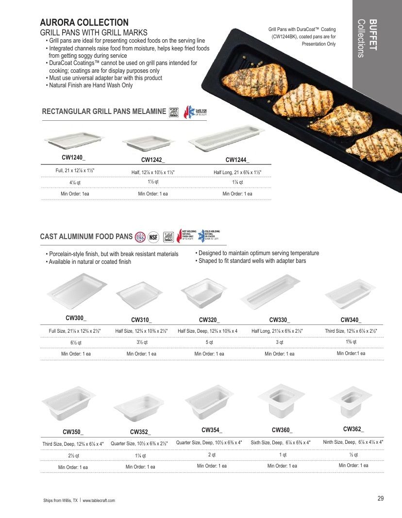 TableCraft Foodservice Products Catalog Weekly Ad January 1 - December 31, 2026