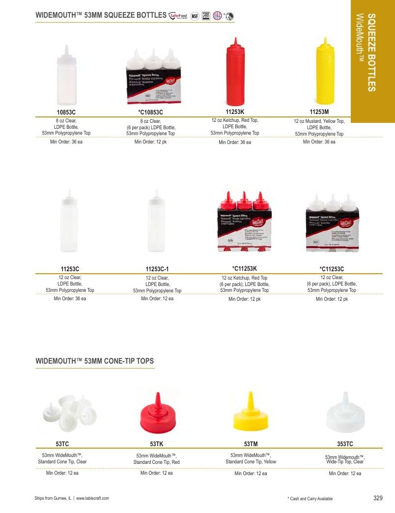 TableCraft Foodservice Products Catalog Weekly Ad January 1 - December 31, 2026