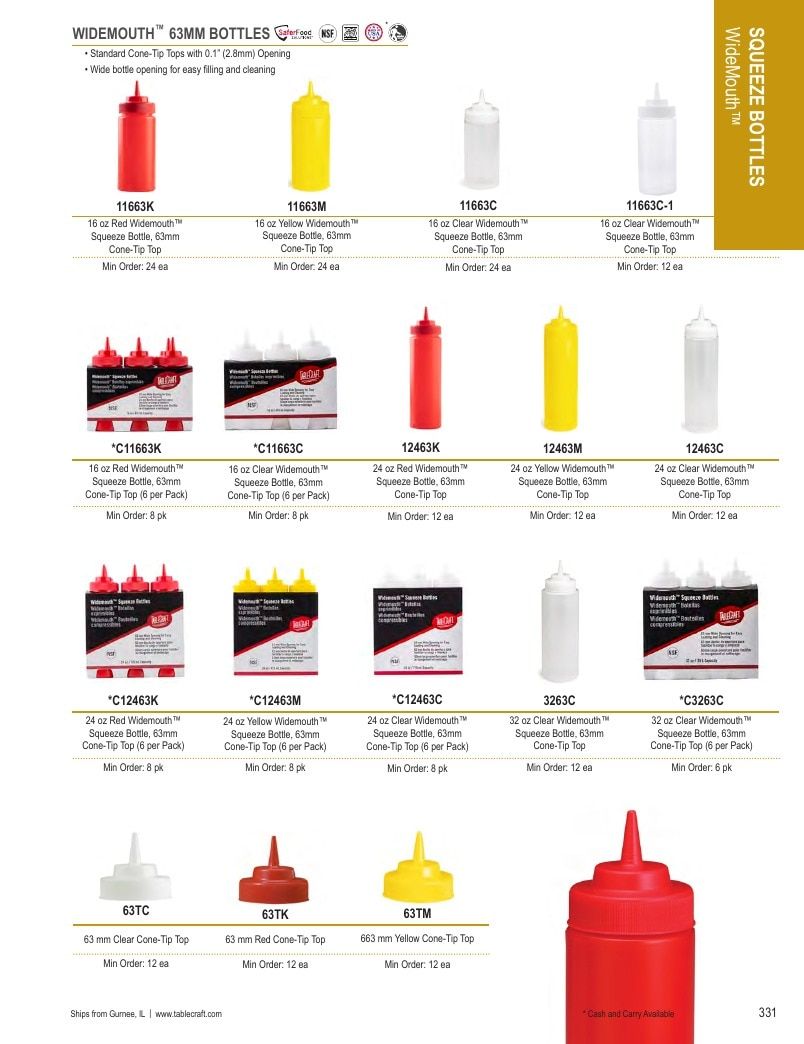 TableCraft Foodservice Products Catalog Weekly Ad January 1 - December 31, 2026
