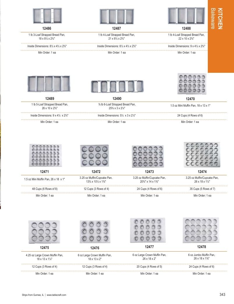 TableCraft Foodservice Products Catalog Weekly Ad January 1 - December 31, 2026