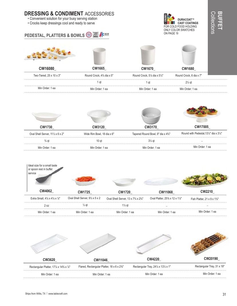 TableCraft Foodservice Products Catalog Weekly Ad January 1 - December 31, 2026