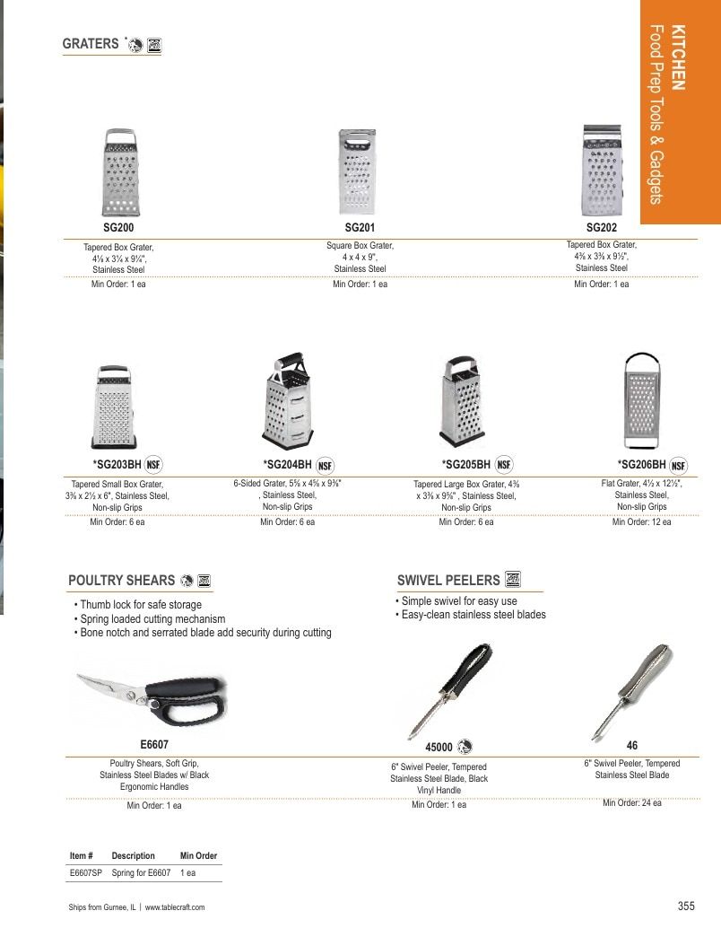 TableCraft Foodservice Products Catalog Weekly Ad January 1 - December 31, 2026