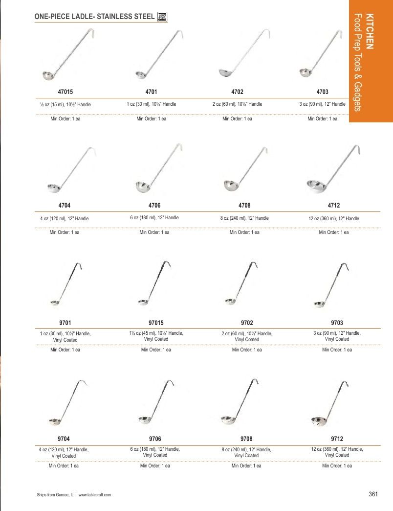 TableCraft Foodservice Products Catalog Weekly Ad January 1 - December 31, 2026