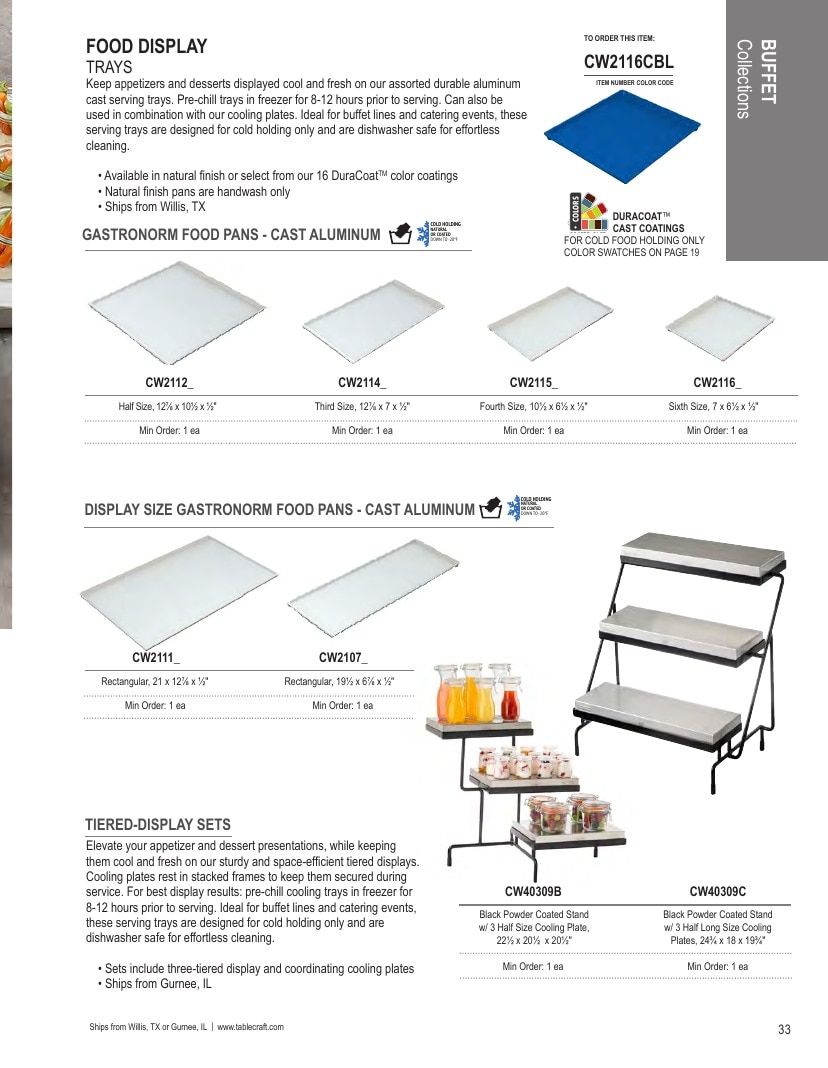TableCraft Foodservice Products Catalog Weekly Ad January 1 - December 31, 2026