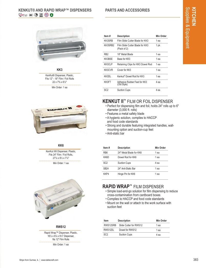 TableCraft Foodservice Products Catalog Weekly Ad January 1 - December 31, 2026
