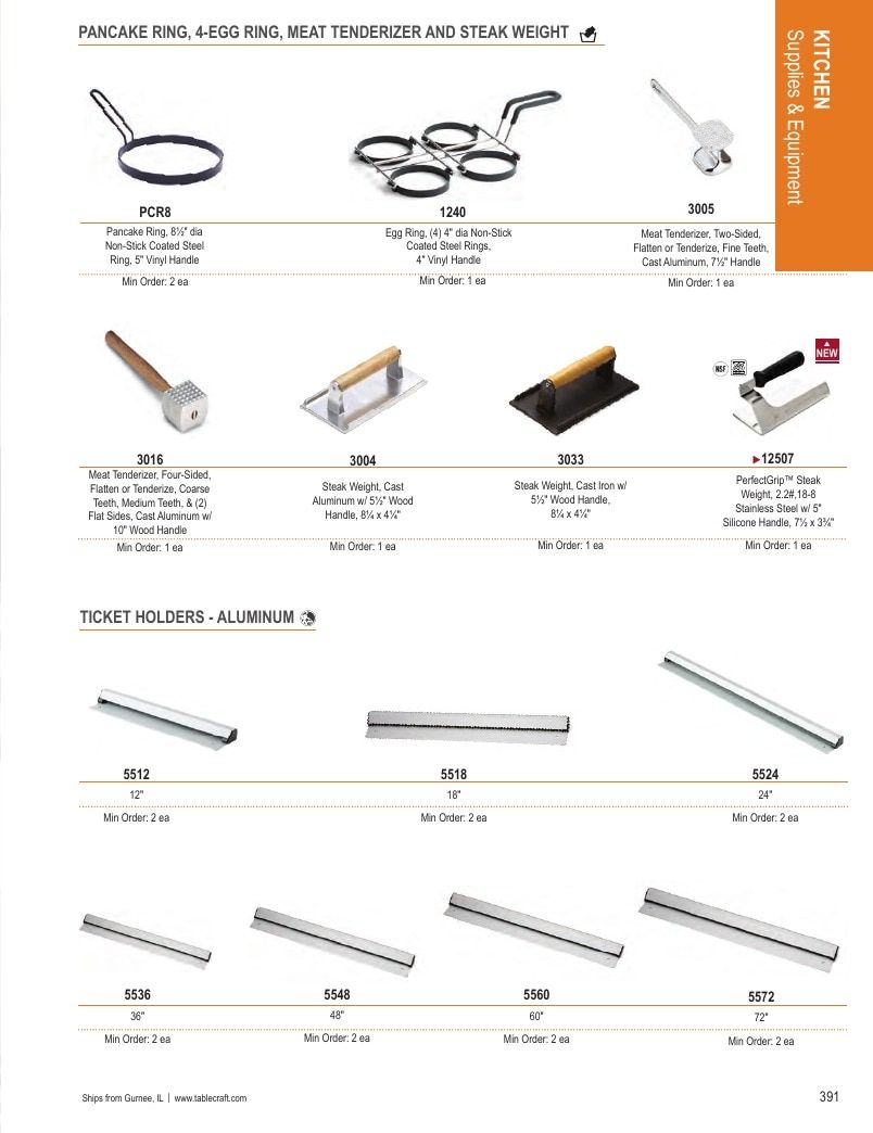 TableCraft Foodservice Products Catalog Weekly Ad January 1 - December 31, 2026