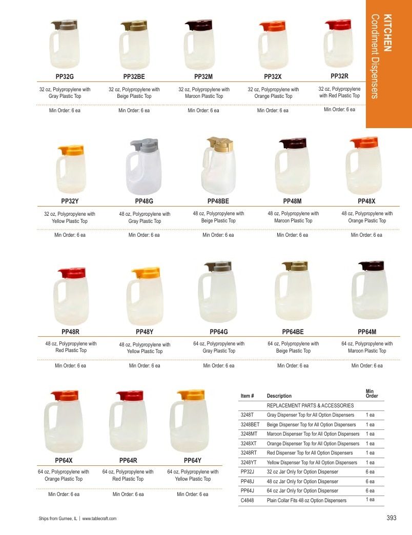 TableCraft Foodservice Products Catalog Weekly Ad January 1 - December 31, 2026