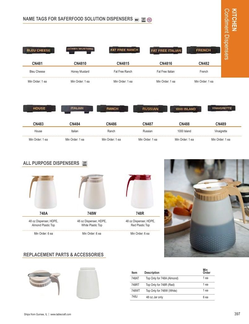 TableCraft Foodservice Products Catalog Weekly Ad January 1 - December 31, 2026